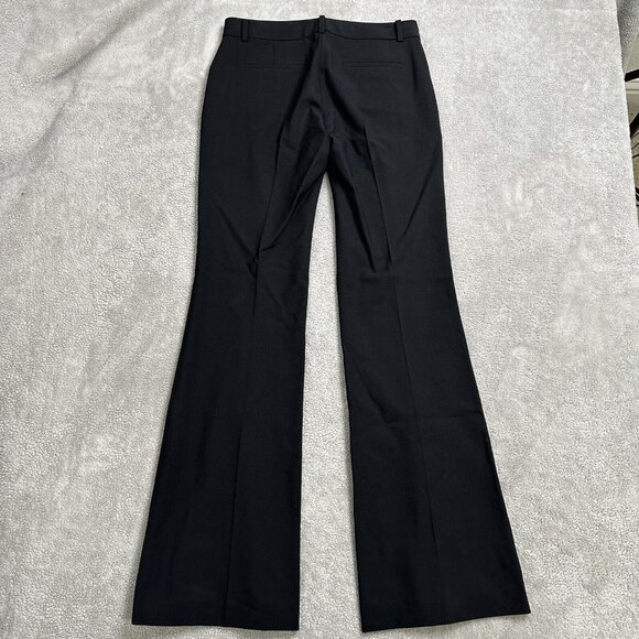 NWT Elie Tahari Women's Career Pants Simone Wool Blend Pockets Size 2 Black $198 - Picture 3 of 11
